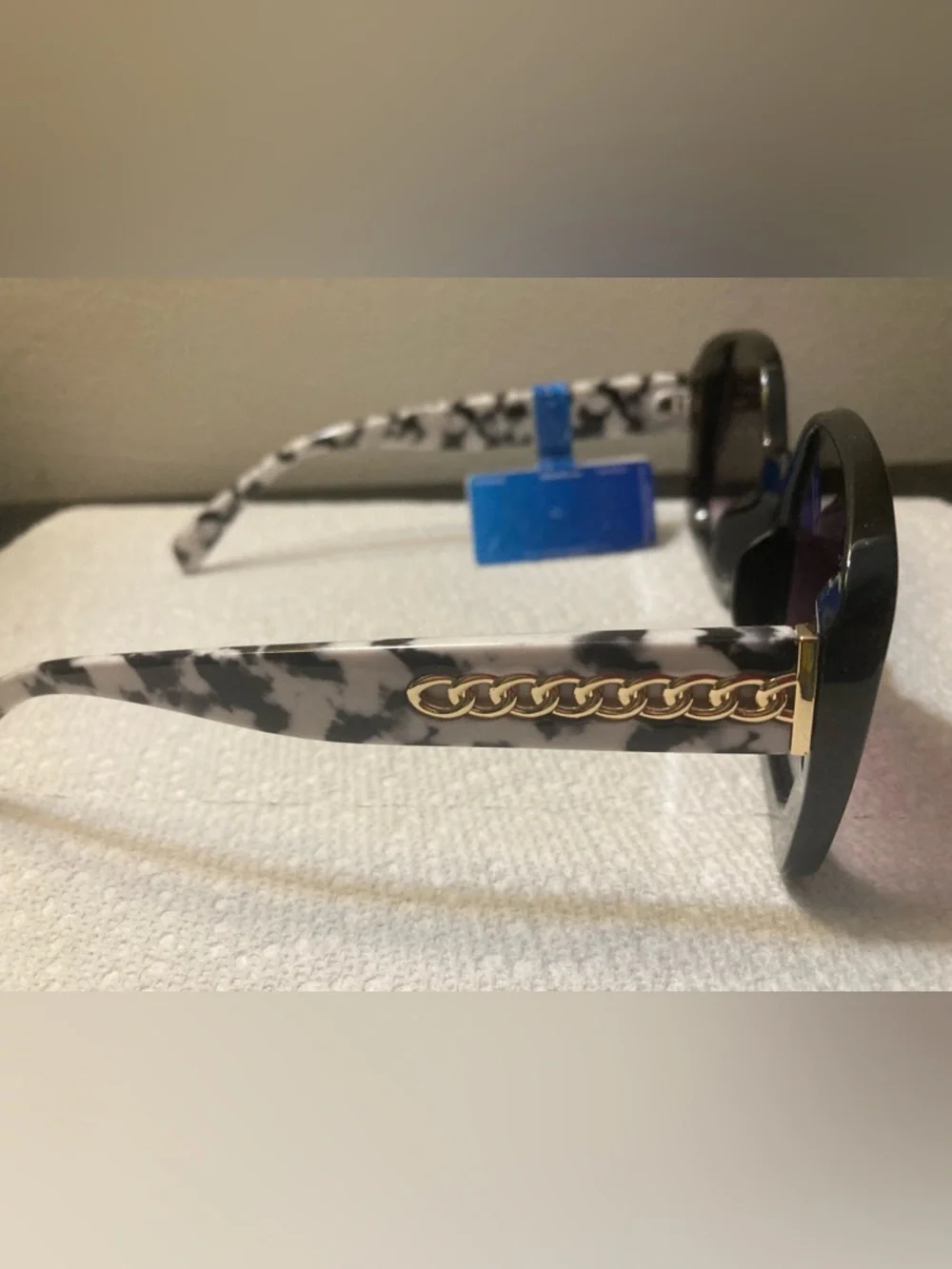 NWT, Bob Mackie Sunglasses with Purple Gradient Lenses.